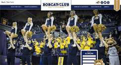 Desktop Screenshot of msubobcatclub.com